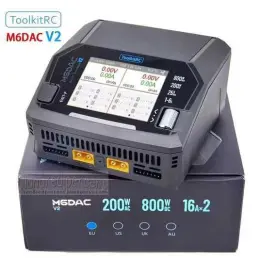 ToolkitRC M6DAC V2 800W зарядний пристрій