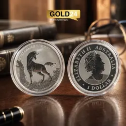 Срібна монета "Австралійський Брамбі" 31,1г 9999 проба