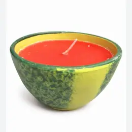 Ароматична свічка Citronella Half Fruit 12,5 × 6 см