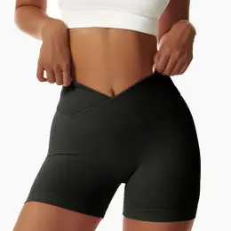 Шорти ліфтинг Gym з пуш-ап, спортивні, висока посадка, чорні