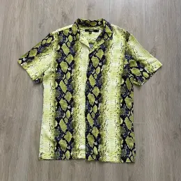Jaded London Сорочка з принтом зміїної шкіри