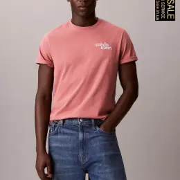 Чоловіча футболка Calvin Klein з вишитим логотипом