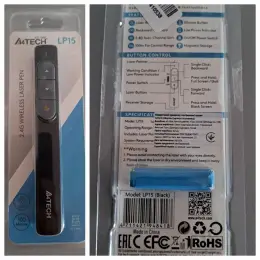 Презентер A4Tech LP15 Black