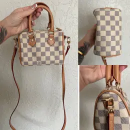 Louis Vuitton Speedy 25 Damier Azur (копия)