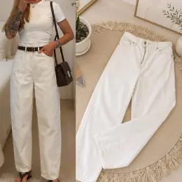 Джинси H&M білі жіночі