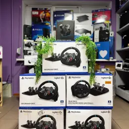 Комплект керма Logitech G29 + коробка передач для PS4/PS5/ПК