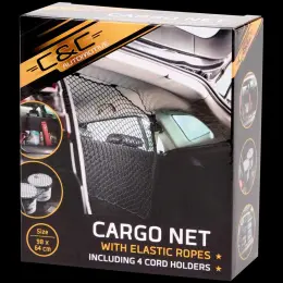 C&C Automotive Cargo Net - сітка-органайзер у багажник 98 × 64 см