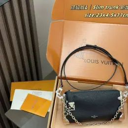 Louis Vuitton Slim Trunk сумка натуральна шкіра