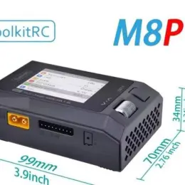 ToolkitRC M8P зарядка для LiPo, LiHV, LiFe, Li-ion, NiMH, NiCd та Pb батарей