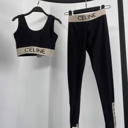 Костюм Celine женский спортивный черный