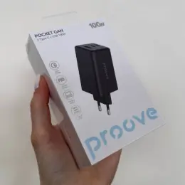 МЗП Proove Pocket GaN Max 100W (2 Type-C + USB)