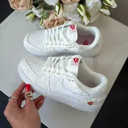 Nike Dunk Low "Give Her Flowers" White