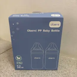 Набір дитячих пляшечок OBERNI 240ml (3-6 міс+)