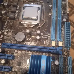 Материнська плата ASUS P8H61-LX R2.0 під заміну конденсаторів