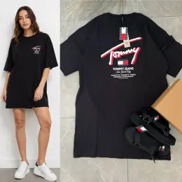 Чорна сукня Tommy Jeans оверсайз трикотаж розмір М