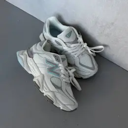 New Balance 9060 Raincloud Quarry White шкіра