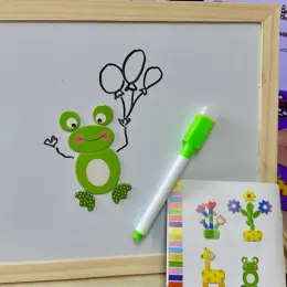 Магнитная доска для рисования WToys с органайзером и наклейками