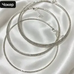 Чокер с кристаллами