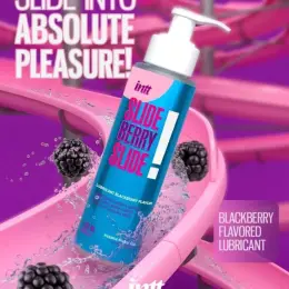 Їстівний лубрикант Intt BERRY SLIDE з ароматом ожини, на водній основі, 100 мл