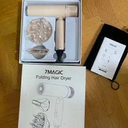 7MAGIC Folding Hair Dryer 1600W