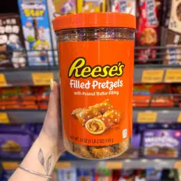 Крендельки Reese's Filled Pretzels з арахісовим кремом 510г