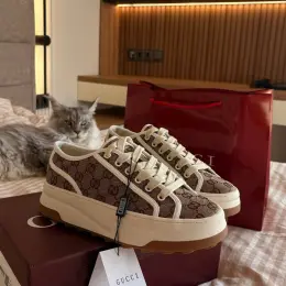 Кросівки Gucci GG Supreme бежеві