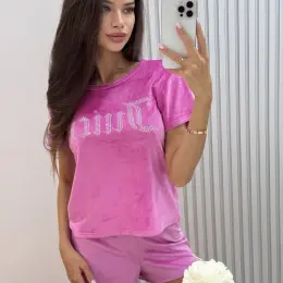 Велюровий костюм Juicy рожевий розмір М