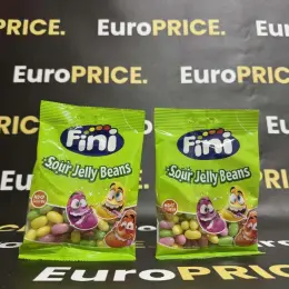 Цукерки Fini Sour Jelly Beans 85г