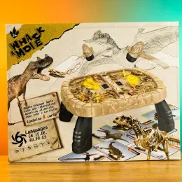 Игровой набор "Whack-a-Mole" с молоточками и карточками динозавров