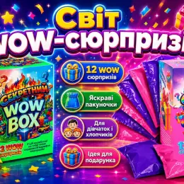 Секретний Wow Box - коробка з 12 сюрпризами