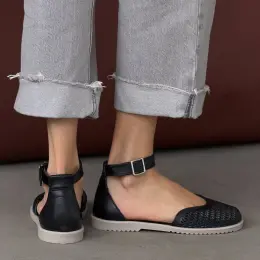 Босоніжки barefoot натуральна шкіра чорні