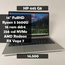 Ноутбук HP ProBook 445 G8, AMD Ryzen 5 5600U, 16GB RAM, 256GB SSD