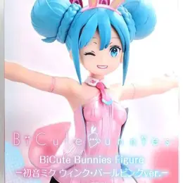 Фігурка Hatsune Miku BiCute Bunnies Pearl Pink Ver.