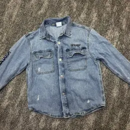 Джинсова сорочка Zara для хлопчика 7-8 років (128 см)
