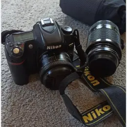 Фотоапарат Nikon D80 + 2 об'єктиви + штатив + аксесуари