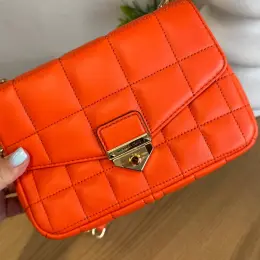 Michael Kors сумка помаранчева натуральна шкіра
