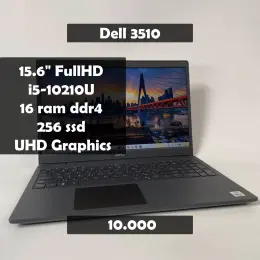 Ноутбук Dell Latitude 3510 15.6" FullHD, Intel Core i5-10210U, 16GB RAM, 256GB SSD