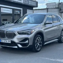 BMW X1 F48 (FL) 2021 Бензин Автомат Полный привод Серый