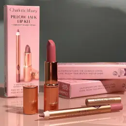 Charlotte Tilbury Pillow Talk Lip Kit - Помада и карандаш для губ Pillow Talk 2 Medium