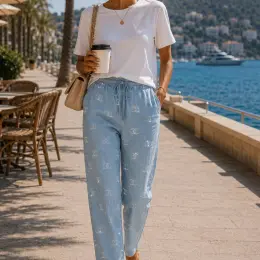 Джинси Mom Fit зі стразами