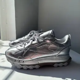 Reebok Classic X Cardi B кроссовки серебристые размер 41