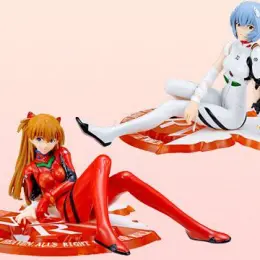 Фігурка Аски та Рей (з напівпрозорими підставками)