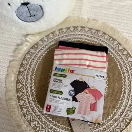 Дитяча футболка Lupilu 98/104 рожева