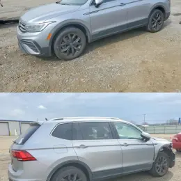 2024 Volkswagen Tiguan SE 2.0л передний привод из США