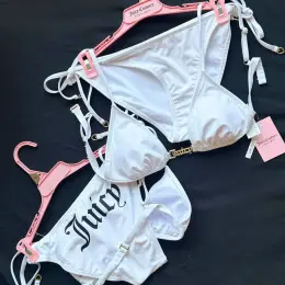 Купальник Juicy Couture білий розміри XS, S, M