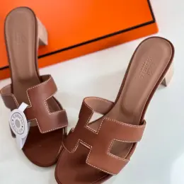 Hermes Oran сандалі жіночі коричневі