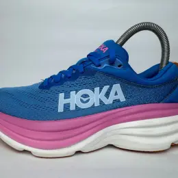 Hoka Bondi 8 синие женские кроссовки размер 37