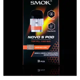 SMOK NOVO 5 POD картриджи 3 шт.