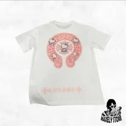 Chrome Hearts T-Shirt з принтом Hello Kitty