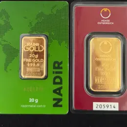 Золото 20г Fine Gold 999.9